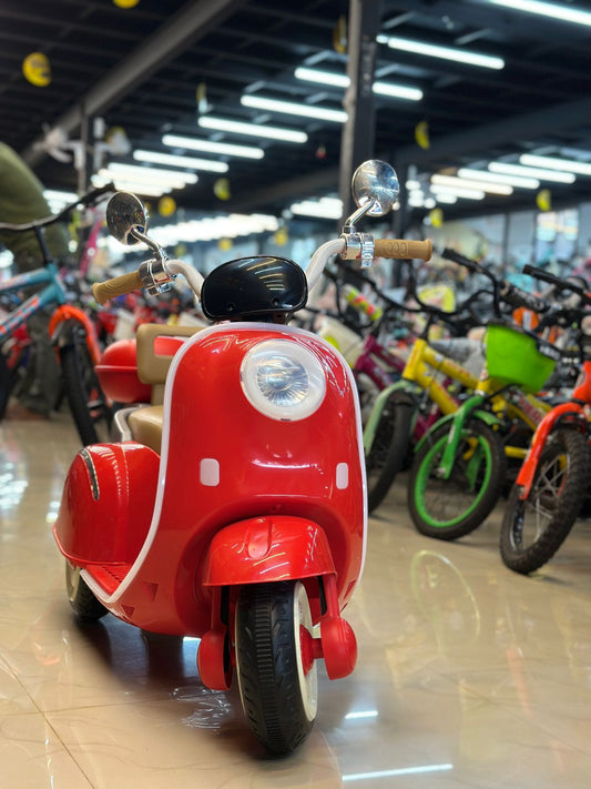 Electric scooty -red