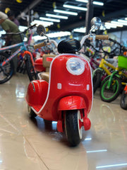 Electric scooty -red