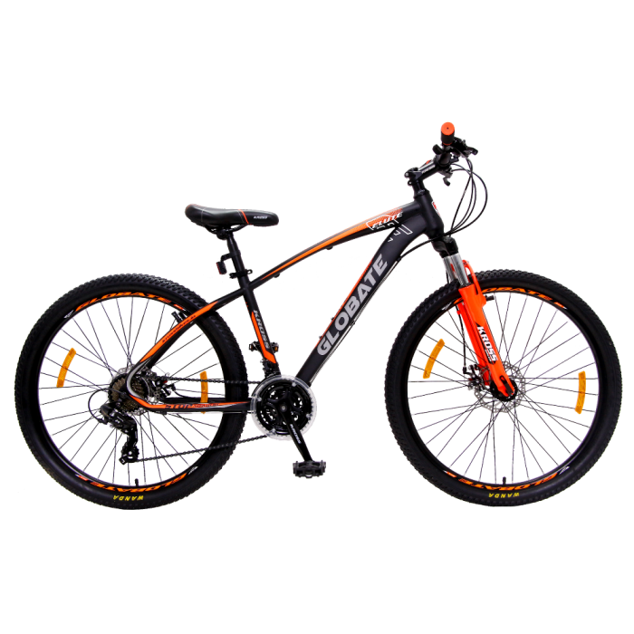 KROSS Impel IF 27.5 24 Speed Mountain Bike For Adults Black Green 27 Bidon bicyclemall