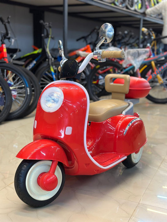 Electric scooty  -red