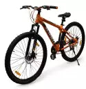 SCHNELL ROCCO 27.5'T, 21 SPEED, D/Disk Break  Premium MTB 27.5 T Mountain/Hardtail Cycle  (21 Gear, Orange)