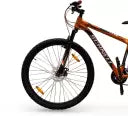 SCHNELL ROCCO 27.5'T, 21 SPEED, D/Disk Break  Premium MTB 27.5 T Mountain/Hardtail Cycle  (21 Gear, Orange)