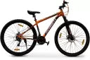 SCHNELL ROCCO 27.5'T, 21 SPEED, D/Disk Break  Premium MTB 27.5 T Mountain/Hardtail Cycle  (21 Gear, Orange)