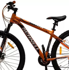 SCHNELL ROCCO 27.5'T, 21 SPEED, D/Disk Break  Premium MTB 27.5 T Mountain/Hardtail Cycle  (21 Gear, Orange)